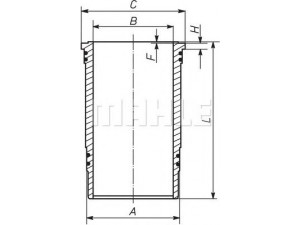 MAHLE ORIGINAL 227 WN 37 cilindro įvorė 
 Variklis -> Cilindrai/stūmokliai
51 01201 0265, 51 01201 0309, 51 01201 0385