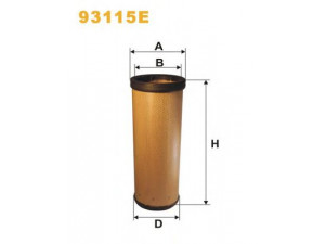 WIX FILTERS 93115E oro filtras