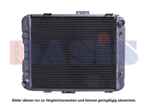 AKS DASIS 451003N radiatorius, variklio aušinimas
