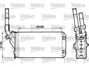 VALEO 812002 šilumokaitis, salono šildymas 
 Šildymas / vėdinimas -> Šilumokaitis
95230684