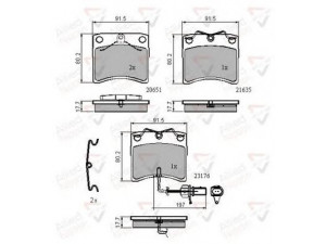 COMLINE ADB11636 stabdžių trinkelių rinkinys, diskinis stabdys 
 Techninės priežiūros dalys -> Papildomas remontas
7D0698151H, 7D0698151C
