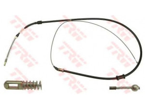 TRW GCH1267 trosas, stovėjimo stabdys 
 Stabdžių sistema -> Valdymo svirtys/trosai
522620, 90278765, 90334824, 90369713