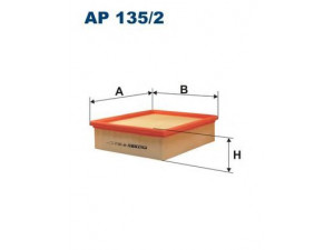 FILTRON AP135/2 oro filtras 
 Techninės priežiūros dalys -> Techninės priežiūros intervalai
7700111834, 8200421711, 8200430865