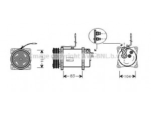 AVA QUALITY COOLING SBK041 kompresorius, oro kondicionierius 
 Oro kondicionavimas -> Kompresorius/dalys
4073995