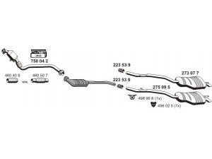 ERNST 020294 išmetimo sistema 
 Išmetimo sistema -> Išmetimo sistema, visa
