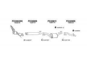 VENEPORTE 300339 išmetimo sistema 
 Išmetimo sistema -> Išmetimo sistema, visa
