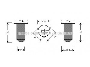 AVA QUALITY COOLING BWD216 džiovintuvas, oro kondicionierius 
 Oro kondicionavimas -> Džiovintuvas
64538372978, 64538390342