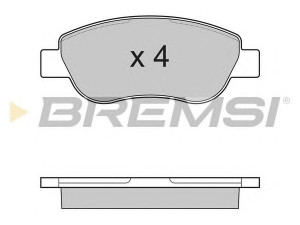 BREMSI BP3186 stabdžių trinkelių rinkinys, diskinis stabdys 
 Techninės priežiūros dalys -> Papildomas remontas
77363782, 98845340, 77363782, 98845340