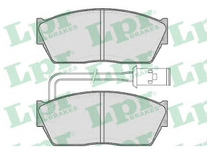 LPR 05P308 stabdžių trinkelių rinkinys, diskinis stabdys 
 Techninės priežiūros dalys -> Papildomas remontas
GBP310AF, GBP90289, GBP90293, GBP90310