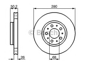 BOSCH 0 986 478 603 stabdžių diskas 
 Stabdžių sistema -> Diskinis stabdys -> Stabdžių diskas