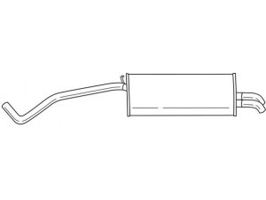 AKS DASIS SG22641 galinis duslintuvas