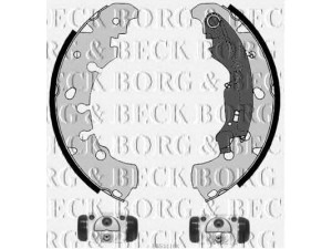 BORG & BECK BBS1116K stabdžių trinkelių komplektas 
 Techninės priežiūros dalys -> Papildomas remontas