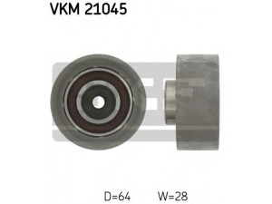 SKF VKM 21045 kreipiantysis skriemulys, paskirstymo diržas 
 Diržinė pavara -> Paskirstymo diržas/komplektas -> Laisvasis/kreipiamasis skriemulys
075 109 243 B, 075 109 243 D, 9135946