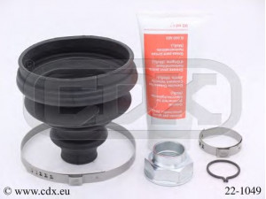 CDX 22-1049 gofruotoji membrana, kardaninis velenas 
 Ratų pavara -> Gofruotoji membrana