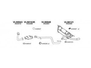 VENEPORTE 900013 išmetimo sistema