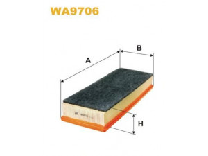 WIX FILTERS WA9706 oro filtras 
 Filtrai -> Oro filtras
8200775764