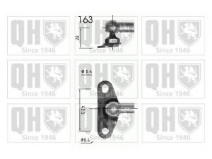 QUINTON HAZELL QTS840282 dujinė spyruoklė, bagažinė 
 Priedai -> Bagažinė/pakrovimo skyrius
68950 19795