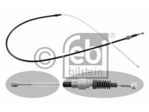 FEBI BILSTEIN 22734 trosas, stovėjimo stabdys 
 Stabdžių sistema -> Valdymo svirtys/trosai
1J0 609 721 AC, 1J0 609 721 AP