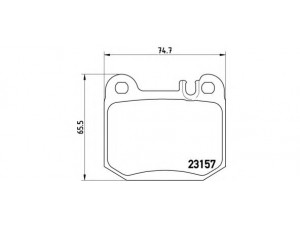 BREMBO P 50 043 stabdžių trinkelių rinkinys, diskinis stabdys 
 Techninės priežiūros dalys -> Papildomas remontas
1634200720, 163420072037, 1634200920