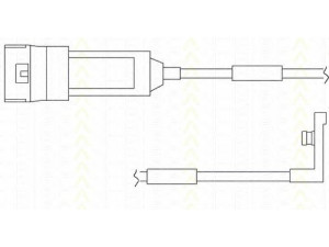 TRISCAN 8115 24001 įspėjimo kontaktas, stabdžių trinkelių susidėvėjimas 
 Stabdžių sistema -> Susidėvėjimo indikatorius, stabdžių trinkelės
6238399, 90425491, 90538302, 6238399