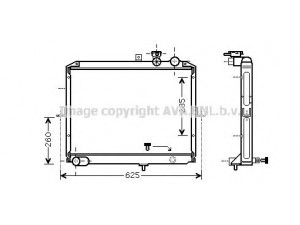 AVA QUALITY COOLING KA2053 radiatorius, variklio aušinimas
OK60A15200, OK60A15200C