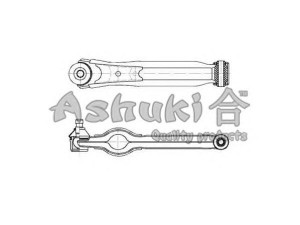 ASHUKI K702-01 vikšro valdymo svirtis 
 Ašies montavimas/vairavimo mechanizmas/ratai -> Valdymo svirtis/pasukamosios svirties sujungimas -> Vairo trauklės (valdymo svirtis, išilginis balansyras, diago
210517/ABS, 33-16 050 0005/MEYLE