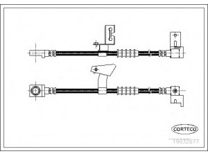 CORTECO 19032877 stabdžių žarnelė
4509723