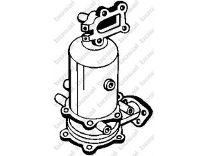 BOSAL 099-777 katalizatoriaus keitiklis 
 Išmetimo sistema -> Katalizatoriaus keitiklis
208A0-8H825, 208A0-8H827, B08A0-5M302