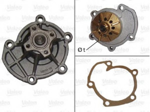 VALEO 506040 vandens siurblys 
 Aušinimo sistema -> Vandens siurblys/tarpiklis -> Vandens siurblys
7507460, 8817900