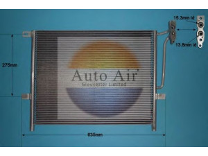 AUTO AIR GLOUCESTER 16-6101 kondensatorius, oro kondicionierius 
 Oro kondicionavimas -> Kondensatorius
64536914033