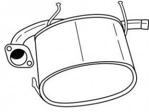 AKS DASIS SG38655 galinis duslintuvas