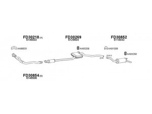 VENEPORTE 300457 išmetimo sistema