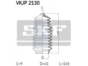 SKF VKJP 2130 gofruotoji membrana, vairavimas 
 Vairavimas -> Gofruotoji membrana/sandarinimai
48203-53Y01, 48203-53Y25