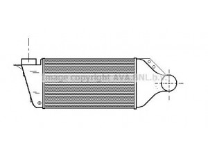 AVA QUALITY COOLING AI4102 tarpinis suslėgto oro aušintuvas, kompresorius 
 Variklis -> Oro tiekimas -> Įkrovos agregatas (turbo/superįkrova) -> Tarpinis suslėgto oro aušintuvas
8A0145805, 8A0145805A, 8A0145805B