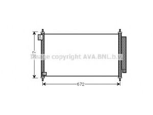AVA QUALITY COOLING HD5276 kondensatorius, oro kondicionierius
