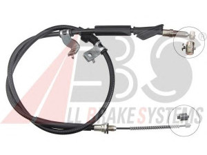 A.B.S. K14004 trosas, stovėjimo stabdys 
 Stabdžių sistema -> Valdymo svirtys/trosai
SPB000570