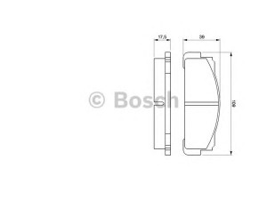 BOSCH 0 986 460 736 stabdžių trinkelių rinkinys, diskinis stabdys 
 Techninės priežiūros dalys -> Papildomas remontas
4255797, 4341532, 4434897, 5888148