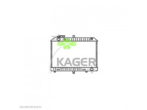 KAGER 31-0604 radiatorius, variklio aušinimas 
 Aušinimo sistema -> Radiatorius/alyvos aušintuvas -> Radiatorius/dalys
6315000502, 6315000702