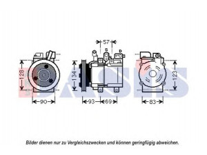 AKS DASIS 852559N kompresorius, oro kondicionierius
977014A400