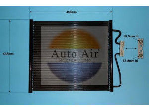 AUTO AIR GLOUCESTER 16-9693 kondensatorius, oro kondicionierius 
 Oro kondicionavimas -> Kondensatorius
64538378439, 64538378439