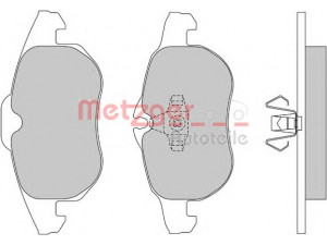 METZGER 1170100 stabdžių trinkelių rinkinys, diskinis stabdys 
 Techninės priežiūros dalys -> Papildomas remontas
77363604, 1605094, 1605095, 1605098