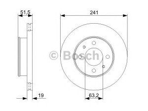 BOSCH 0 986 479 377 stabdžių diskas 
 Stabdžių sistema -> Diskinis stabdys -> Stabdžių diskas
51712 25010, 51712 25060, 51712 25061