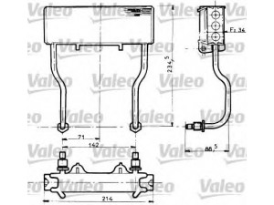 VALEO 816597 alyvos aušintuvas, variklio alyva 
 Aušinimo sistema -> Radiatorius/alyvos aušintuvas -> Alyvos aušintuvas
5440576