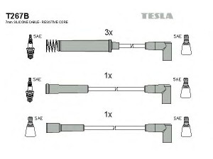 TESLA T267B uždegimo laido komplektas 
 Kibirkšties / kaitinamasis uždegimas -> Uždegimo laidai/jungtys
1612472, 1612477, 90297423