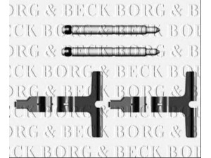 BORG & BECK BBK1444 priedų komplektas, diskinių stabdžių trinkelės 
 Stabdžių sistema -> Diskinis stabdys -> Stabdžių dalys/priedai
004 167 60 00