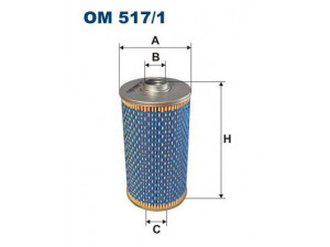 FILTRON OM517/1 alyvos filtras 
 Filtrai -> Alyvos filtras
11421729628, 11421731634, 1729629