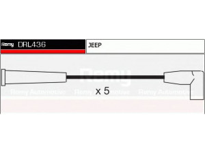 DELCO REMY DRL436 uždegimo laido komplektas 
 Kibirkšties / kaitinamasis uždegimas -> Uždegimo laidai/jungtys
83507180