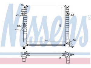 NISSENS 65518 radiatorius, variklio aušinimas 
 Aušinimo sistema -> Radiatorius/alyvos aušintuvas -> Radiatorius/dalys
410 658, 446 869, 449 994, 454 075