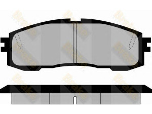 Brake ENGINEERING PA505 stabdžių trinkelių rinkinys, diskinis stabdys 
 Techninės priežiūros dalys -> Papildomas remontas
0449222140, 0449222141, 0446614010