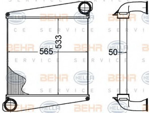 HELLA 8ML 376 758-181 tarpinis suslėgto oro aušintuvas, kompresorius 
 Variklis -> Oro tiekimas -> Įkrovos agregatas (turbo/superįkrova) -> Tarpinis suslėgto oro aušintuvas
8 113 536